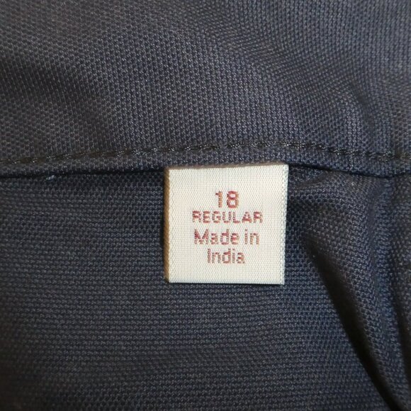 Carhartt Womens Rugged Professional Loose Fit Stretch Canvas Trousers - Navy - Picture 5 of 12